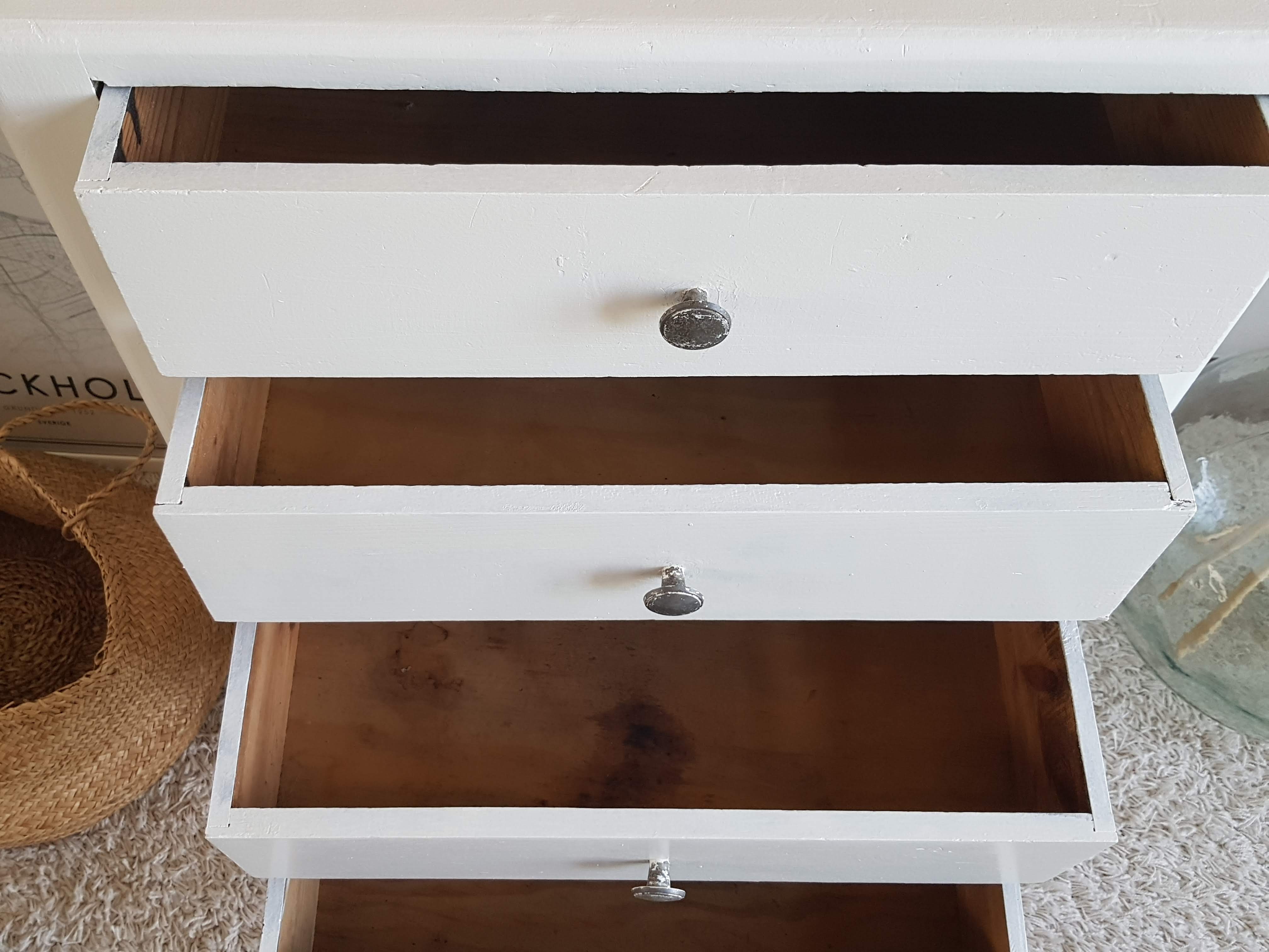 Chiffonnier  vintage wooden dresser circa 50s