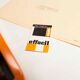 Revised Orange Silver Reed 100 Typewriter and New Ribbon 1977