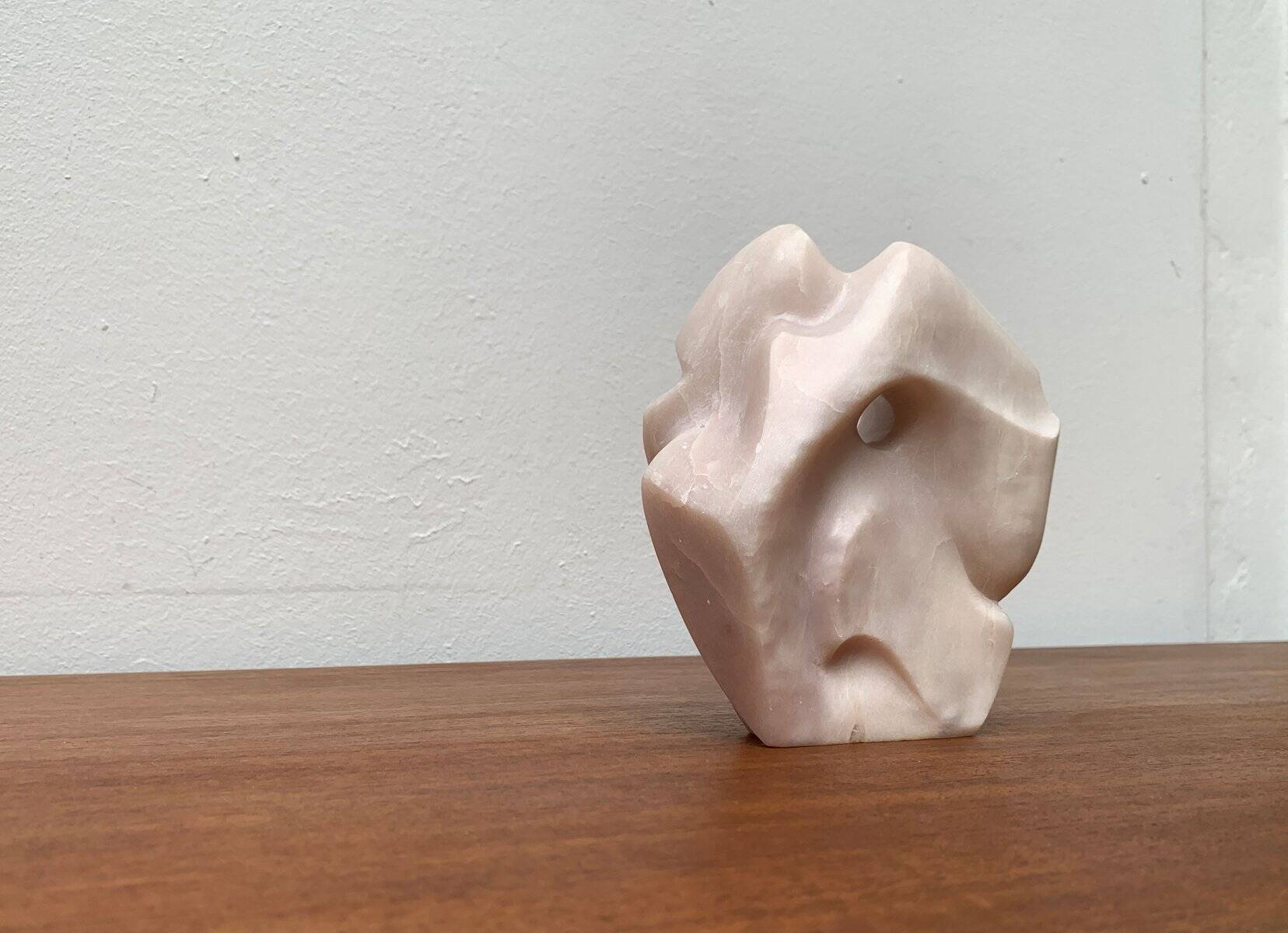 Vintage postmodern stone sculpture