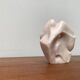 Vintage postmodern stone sculpture