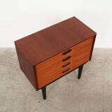 Teak chest of drawers, Danish design, 1960s, manufacture: Denmark