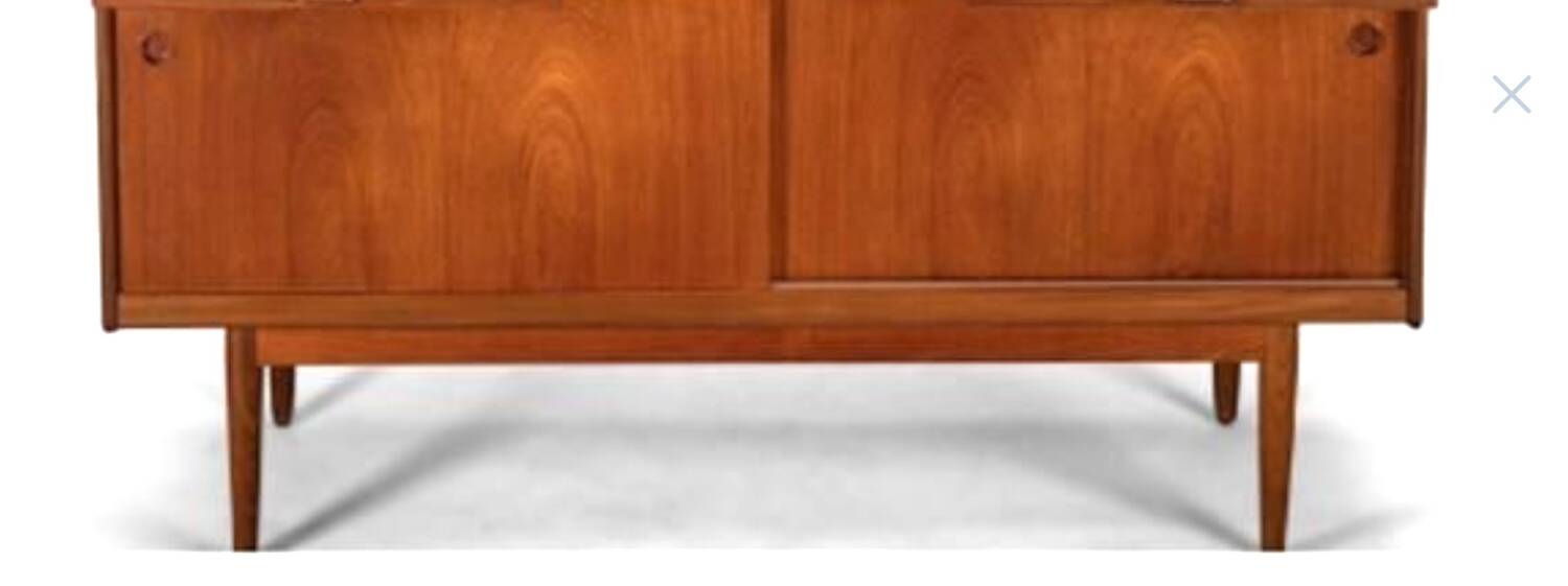 Vintage Scandinavian teak sideboard