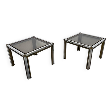 Roméo Rega side tables 1970