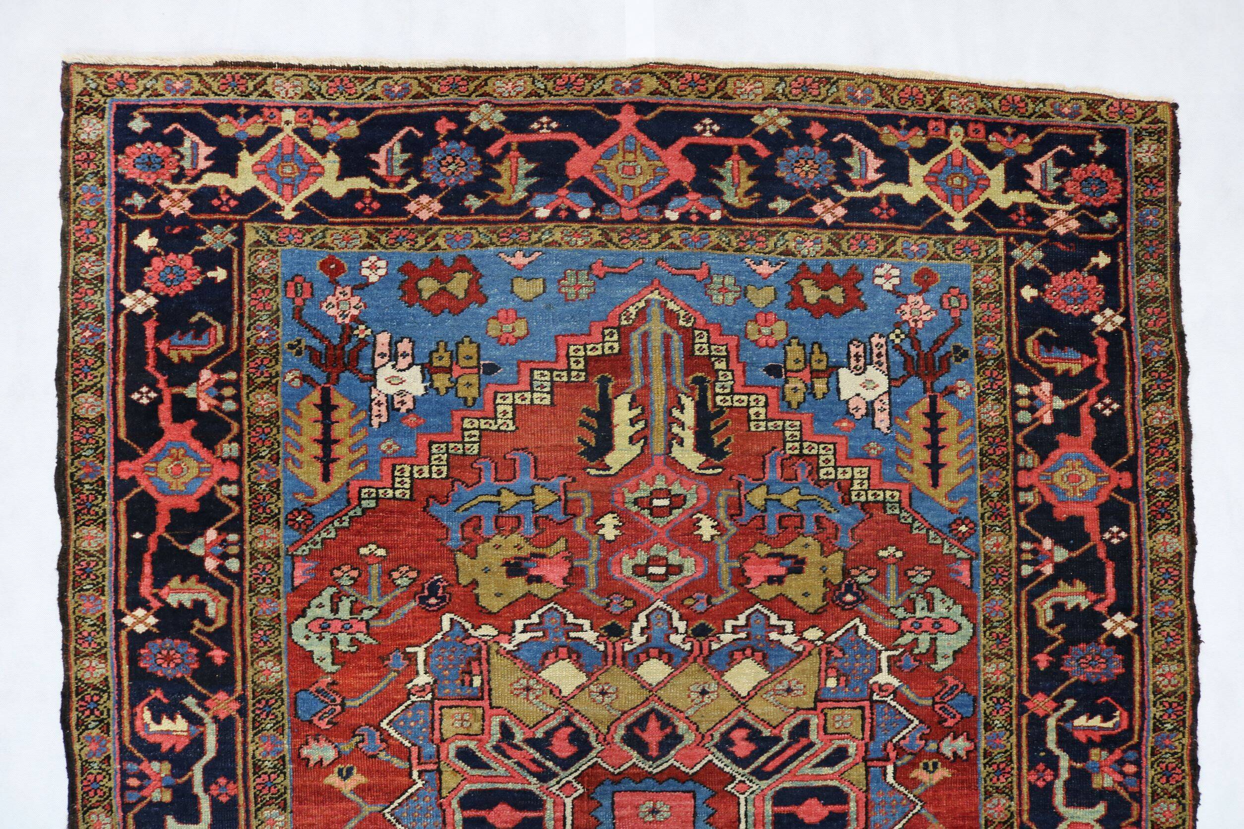Handmade Heriz rug