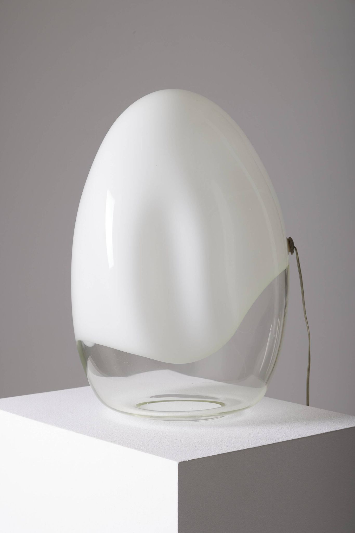 Pair of Nessa lamps in Murano glass, Gino Vistosi, 1970s
