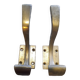 Set of 2 aluminum wall hooks