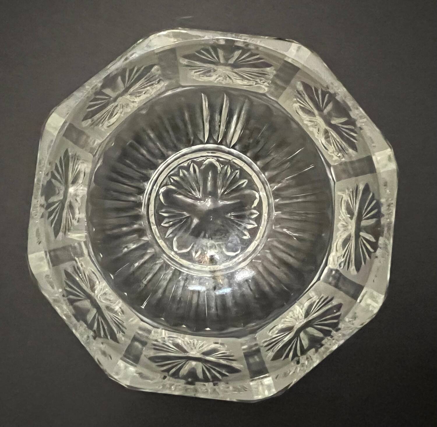 Vintage crystal cup