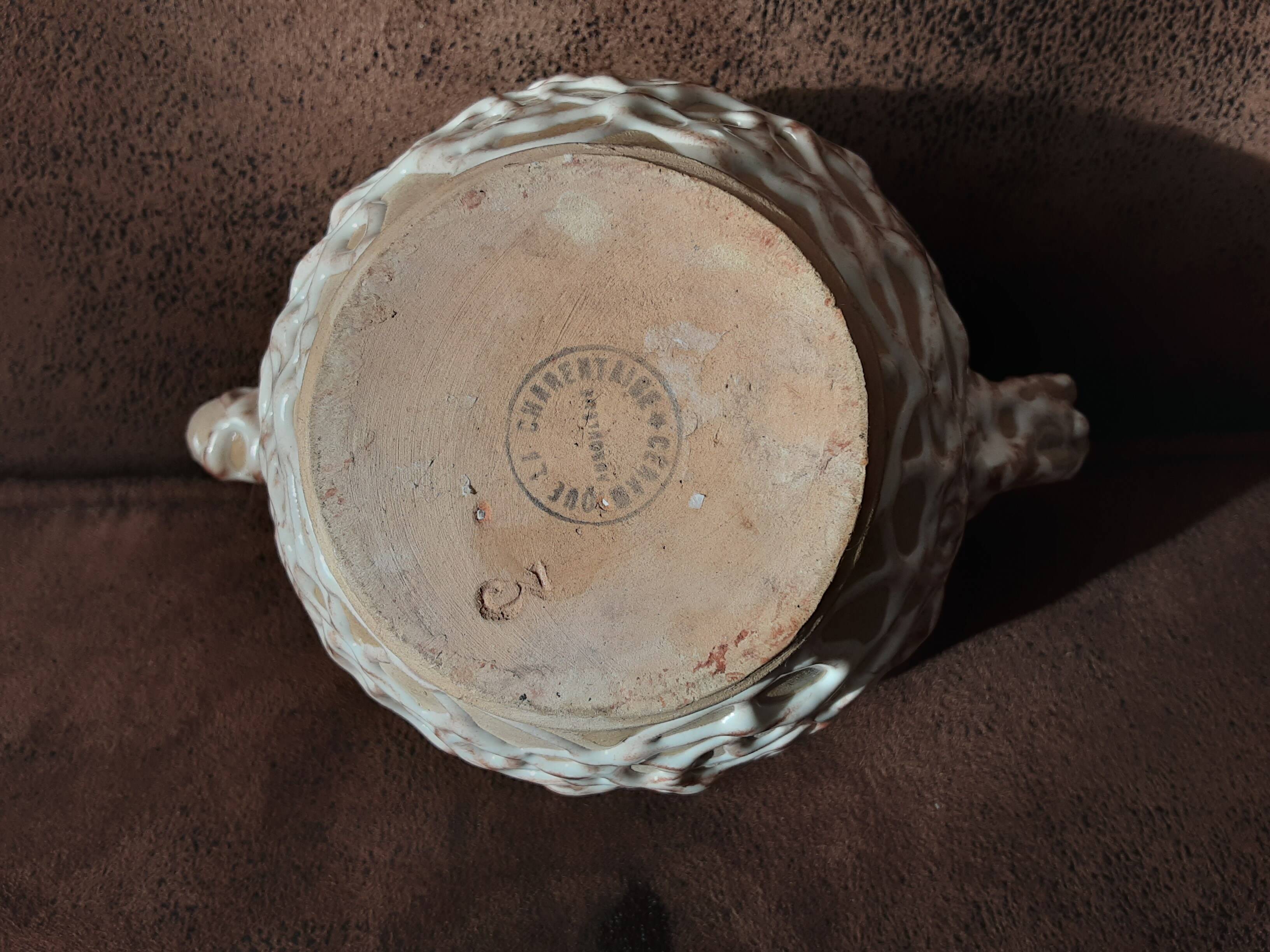 Charentaise ceramic pitcher