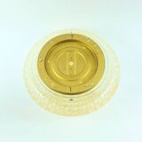 Extra Large Amber Bubble Glass Ceiling Light - H. Tynell for Limburg, 1960s