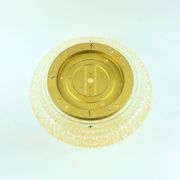 Extra Large Amber Bubble Glass Ceiling Light - H. Tynell for Limburg, 1960s