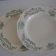 Lot de 5 assiettes creuses en terre de fer