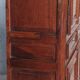 Louis XIV walnut buffet with 4 doors from the 18th century.