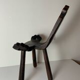 Brutalist pair of chairs