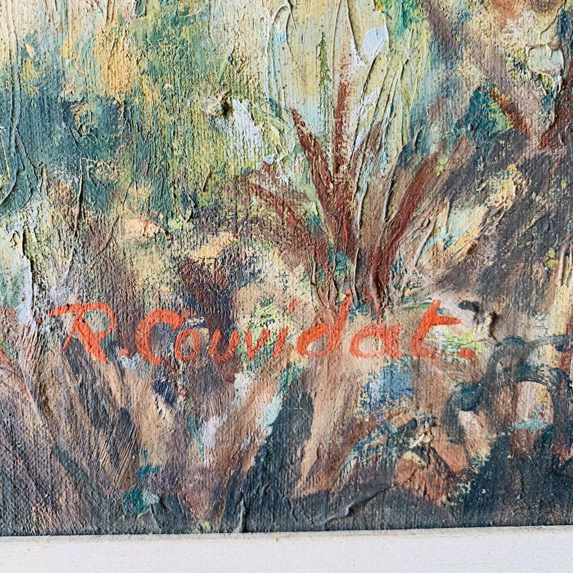 Orientalist painting by R. Couvidat - 91cmx73cm
