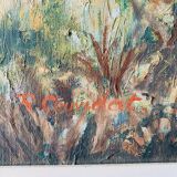 Tableau orientaliste de R. Couvidat - 91cmx73cm