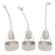 Three hanging lamps by Erik Møller for Louis Poulsen 1980s. Model "Pakhus"