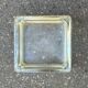 Lumax glass block tray - lumax charlotte perriand ashtray