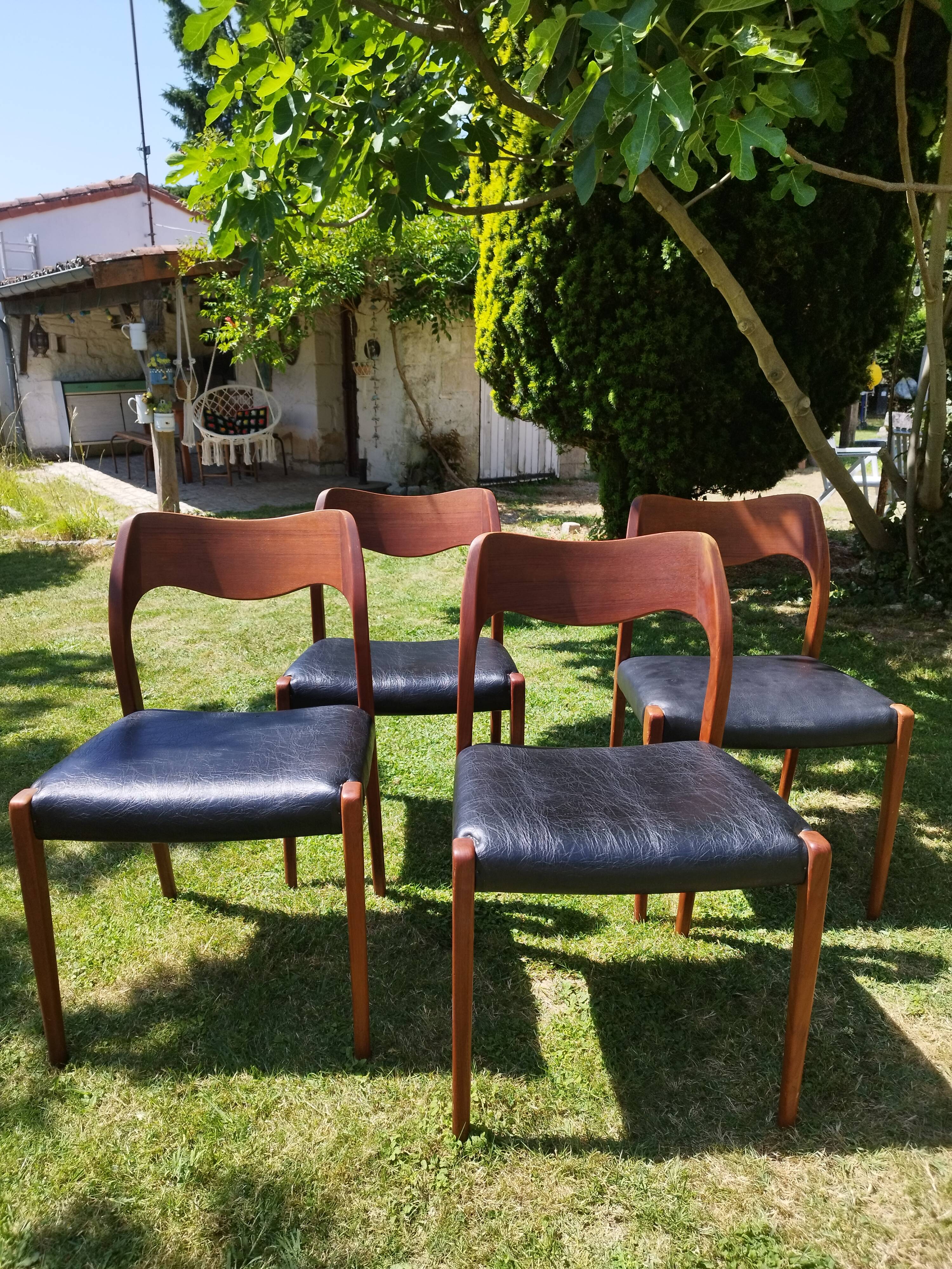 Chaises Niels Otto Moller
