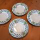 4 salad plates, dessert Fortebraccio Italy