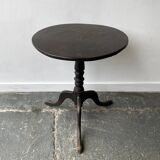 Table ancienne victorienne anglaise à plateau inclinable en chêne