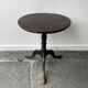 Antique Victorian English oak tilt top table