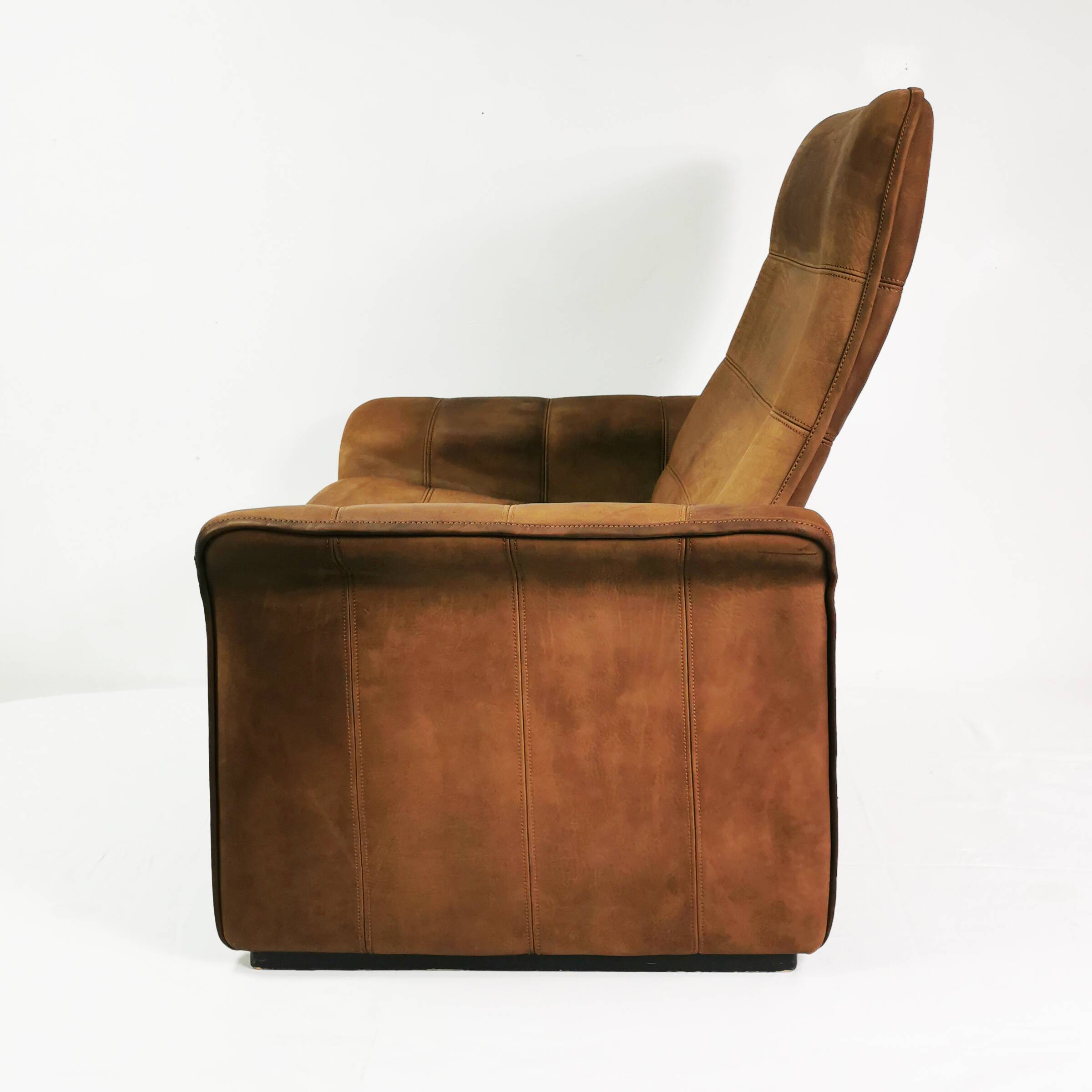 Leather armchair, De Sede, Switzerland, 1970s