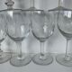 15 antique glasses mismatched