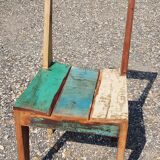 Teak table with 6 chairs