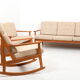 Mid Century Danish 3-Seater Sofa in Teak