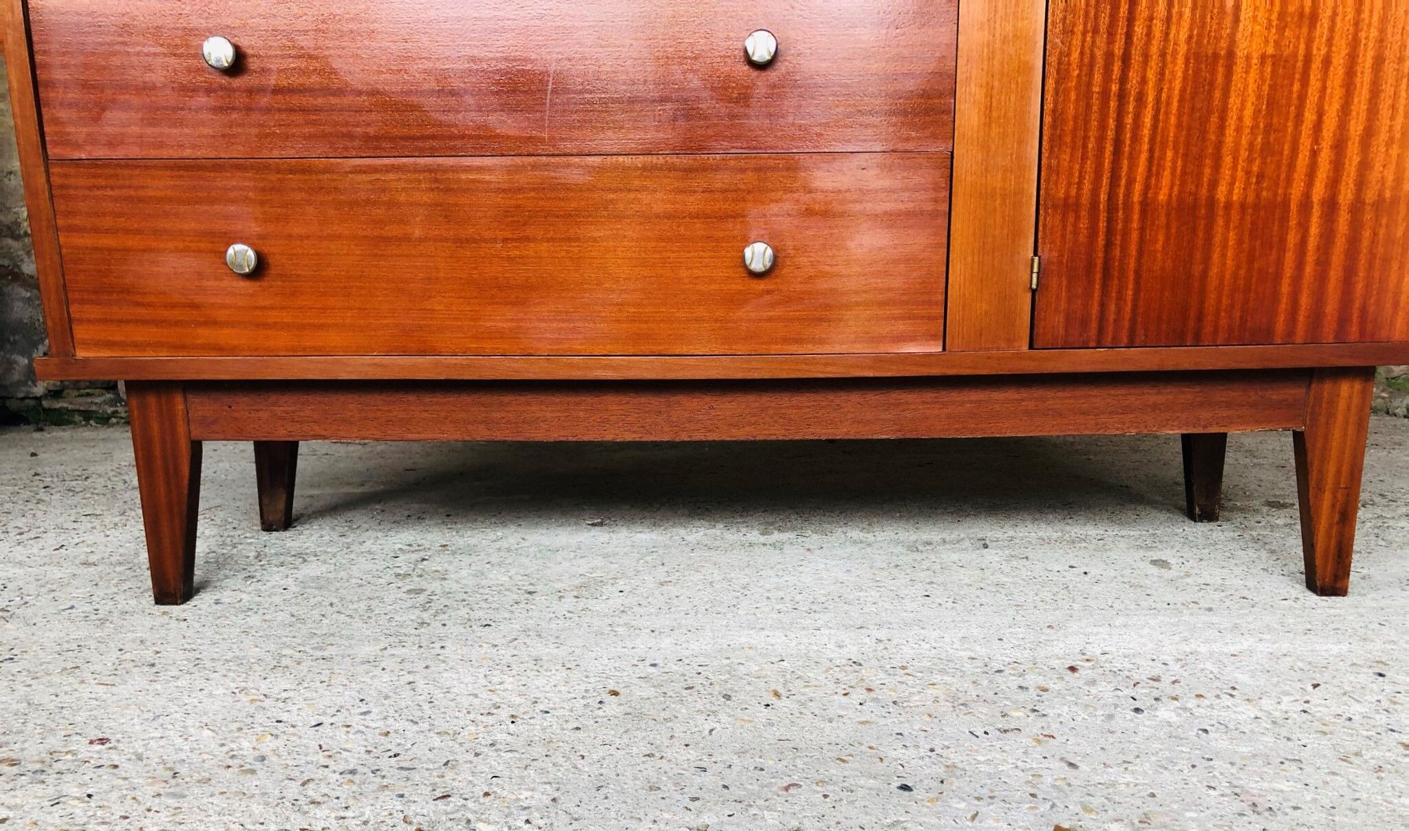Scandinavian style sideboard in teak circa 60