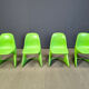 Set of 4 Casalino dining chairs by Alexander Begge for Casala, 1970s