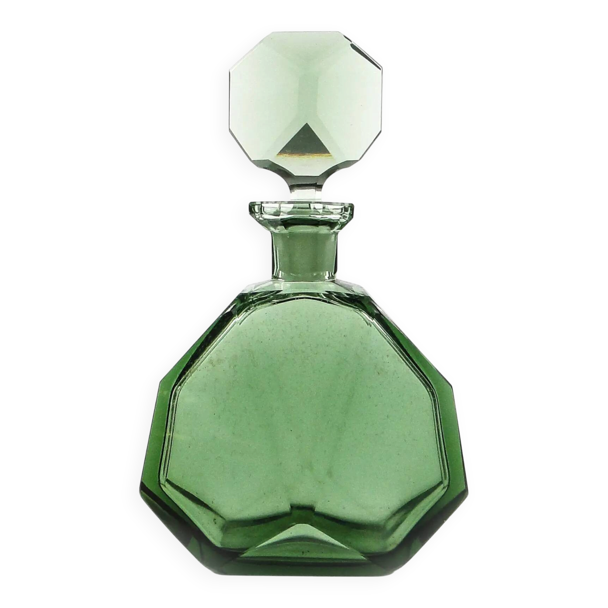 Carafe, Art Deco, crystal, Moser, Czechoslovakia, 1950s