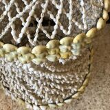 Vintage seashell chandelier