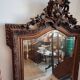 Old pediment mirror