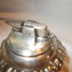 Silver-plated metal lighter