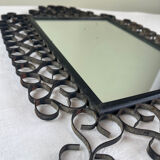 Wrought iron mirror Chaty Vallauris