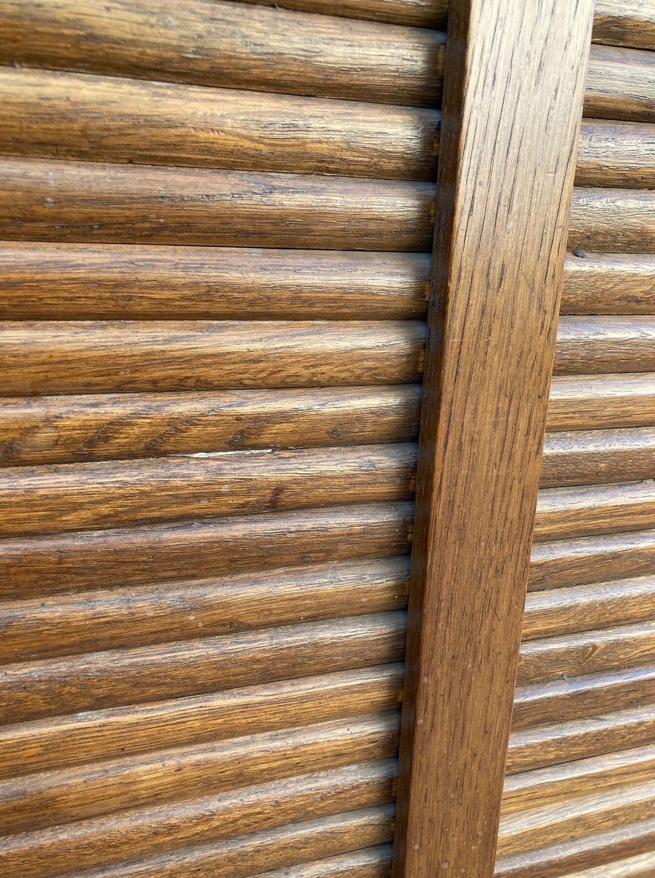 Vintage double curtain binder