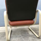 Pair of vintage Steelcase 1970 armchairs