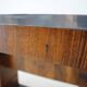 Table à manger Art Déco des années 1930 à Walnut, Tchécoslovaquie