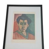 Henri Matisse Woman with Green Stripe