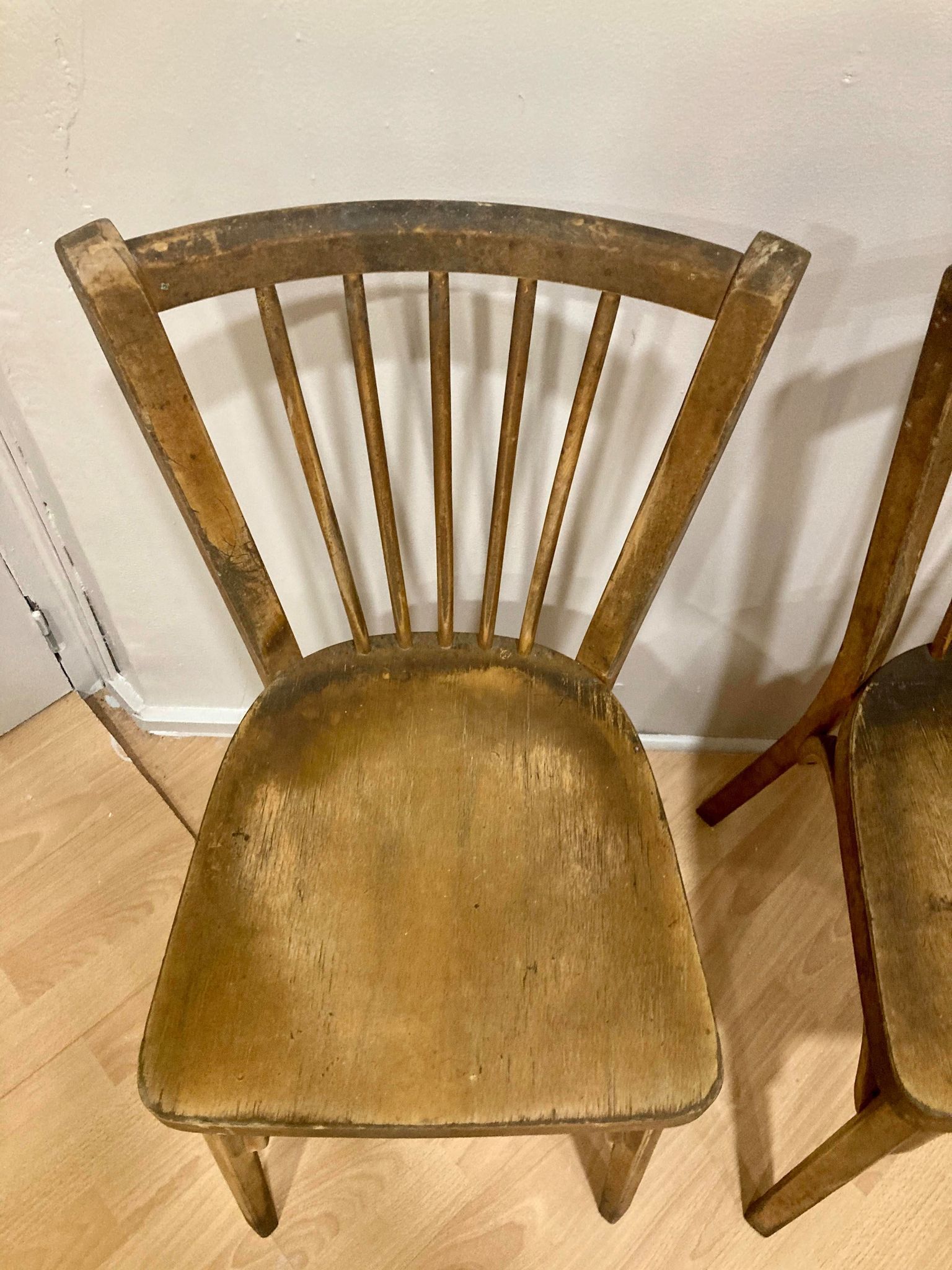 Lot of 2 Baumann chairs