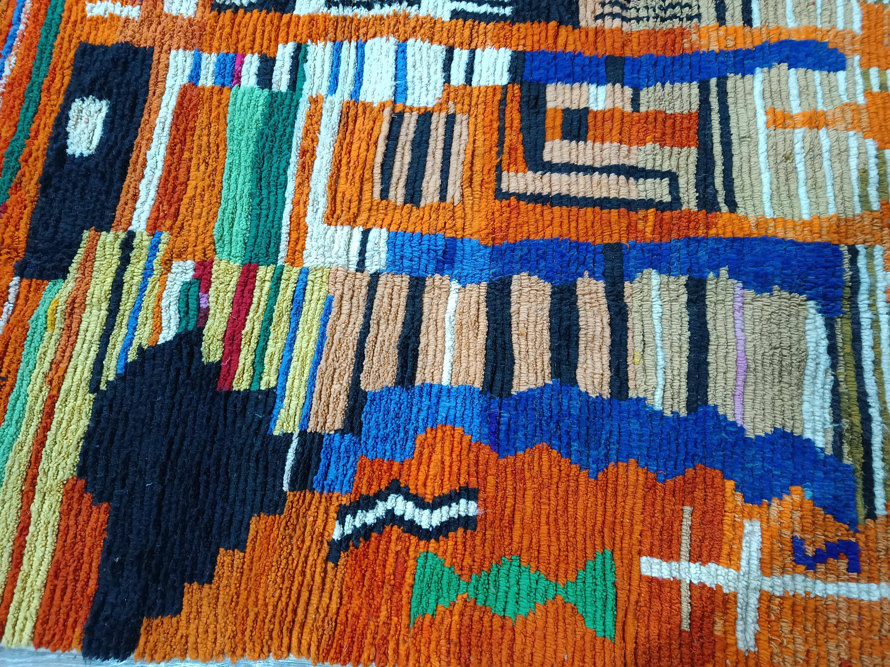 Authentic handmade Moroccan rug 3 x 2 m