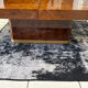 Table basse bar  en Loupe d’orme maison  Lancel vintage 1970