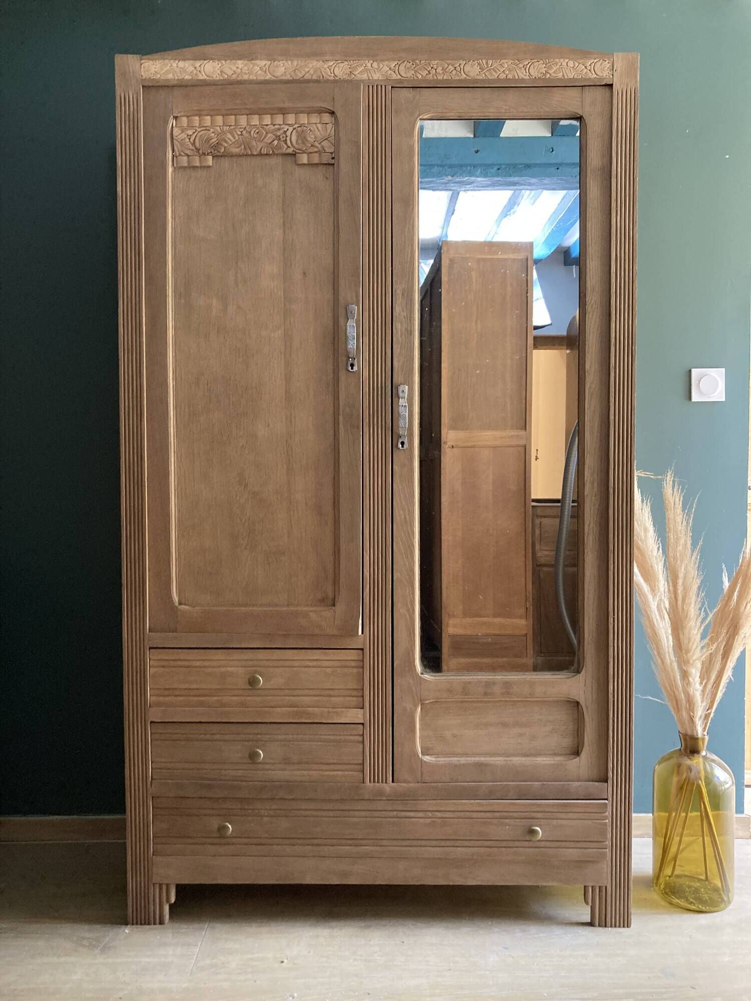 Parisian hotel Art Deco wardrobe