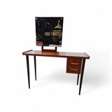 Gunnar nielsen tibergaard, toilet teak, denmark, 1960s.