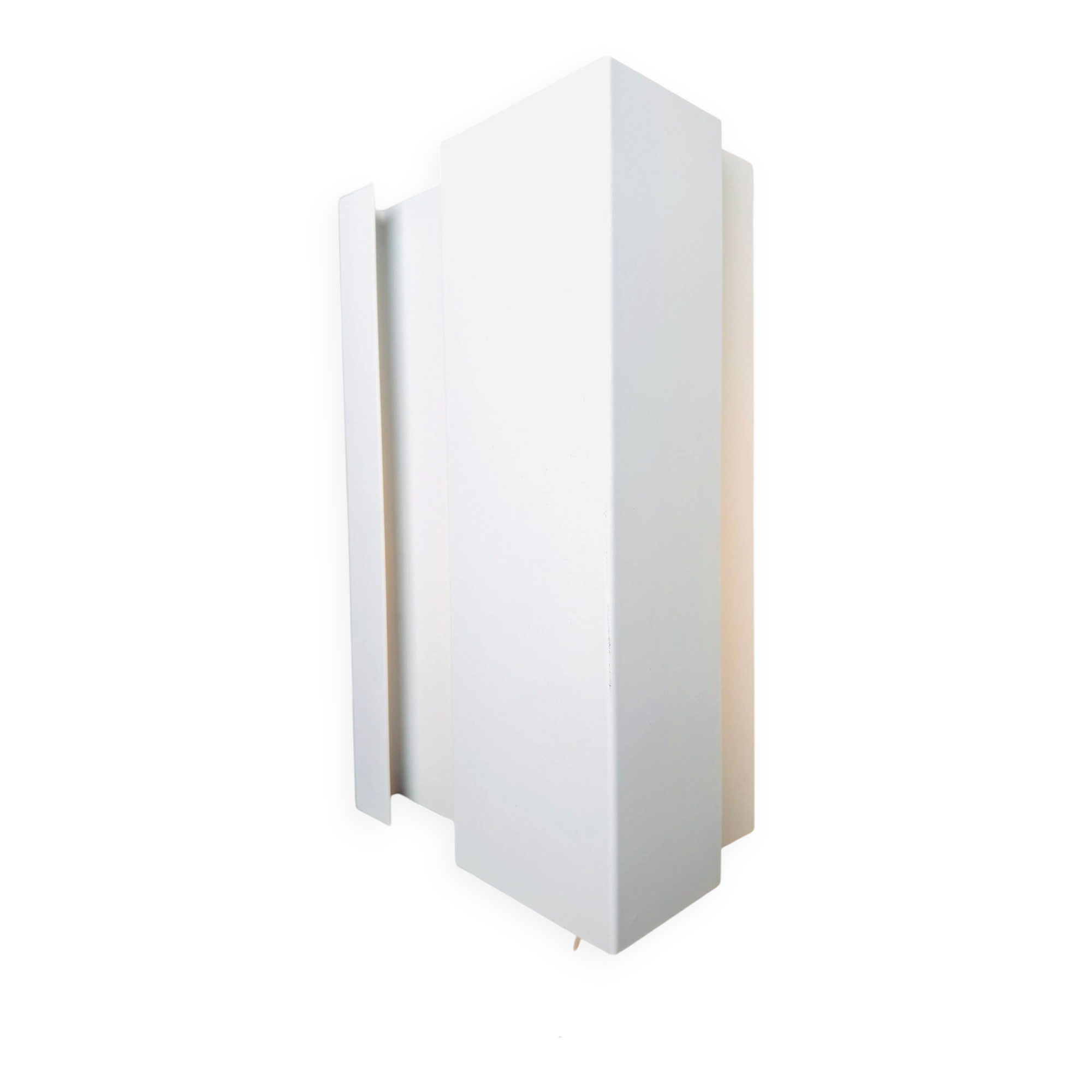 Geometric Rectangular Wall Lamp By J.J.M. Hoogervorst For Anvia Nederland, The Netherlands, 1960S