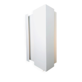 Lampe murale rectangulaire géométrique par J.J.M. Hoogervorst pour Anvia Nederland, Pays-Bas, années 1960.