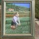 Tableau the jasmine harvest signed Didier Joculano 1993