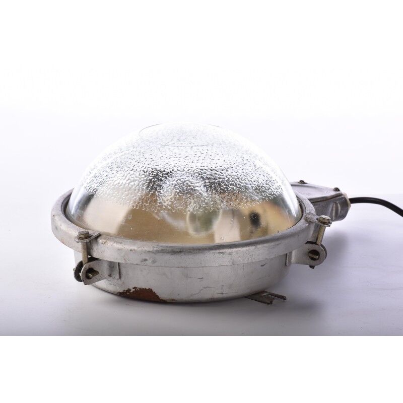 Applique murale industrielle ronde