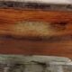 Antique dressing table/vanity unit in wood and marble